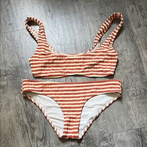 SOLID & STRIPED Striped Bikini